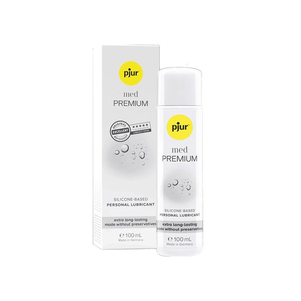 Pjur Med Premium Glide Medicated Lubricant Silicone-Based Long-Lasting 100ml