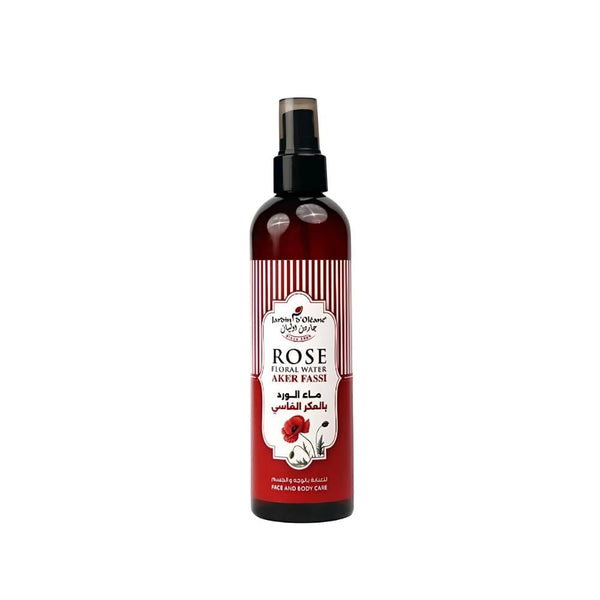 Jardin Oleane Rose Water with Aker Fassi Skin Toner 250 ml
