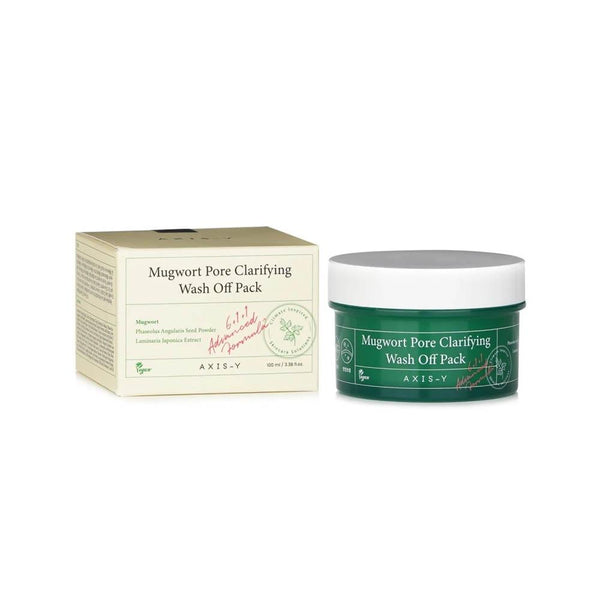 Wash Off Face Mask Pore Clarifying Mugwort AXIS-Y 100ml