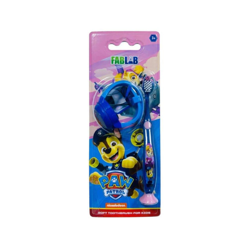 Manual Toothbrush for Kids Light-Up Clock Paw Patrol Fab Lab 1 Count