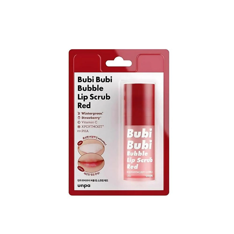 Unpa Bobbi Bobbi Lip Scrub, Bubble Exfoliator, 10ml