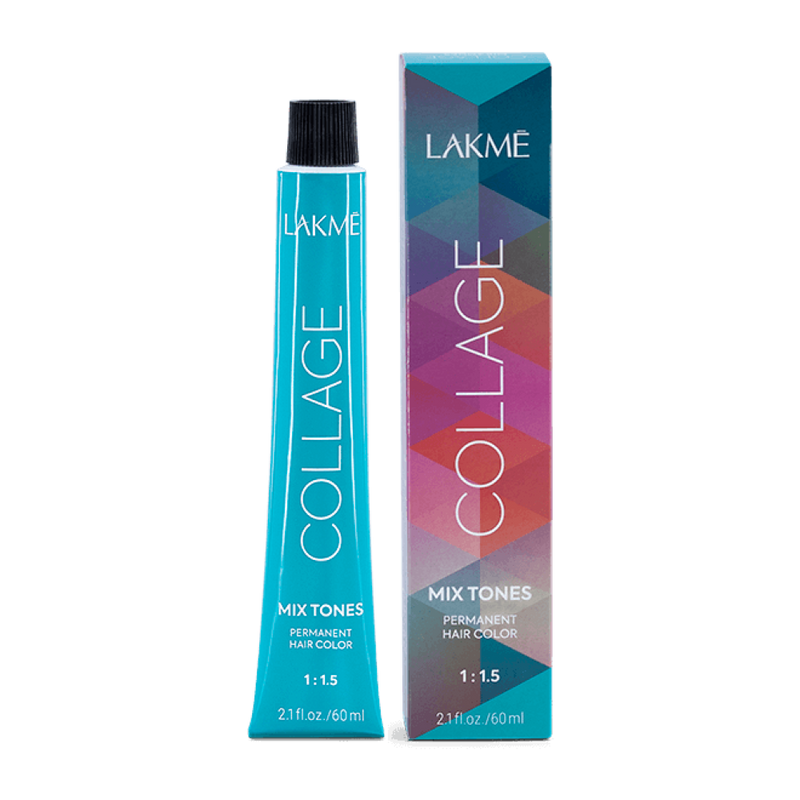 Shop Hair Dye Ash Mix Tone Permanent Colour Lakme Collage 0/90 60ml