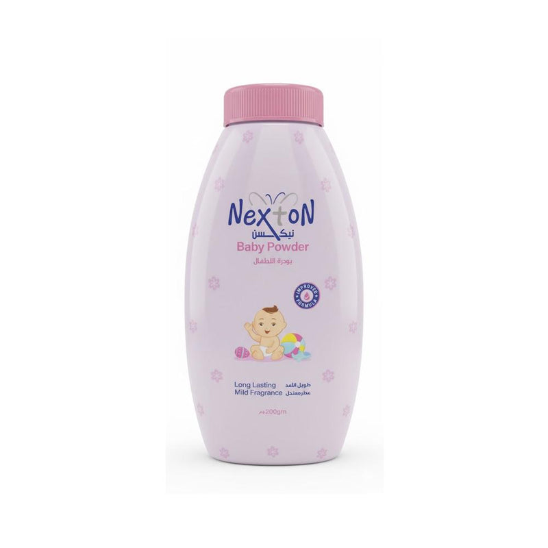 Baby Powder Refreshing Long Lasting Mild Fragrance Nexton 200g
