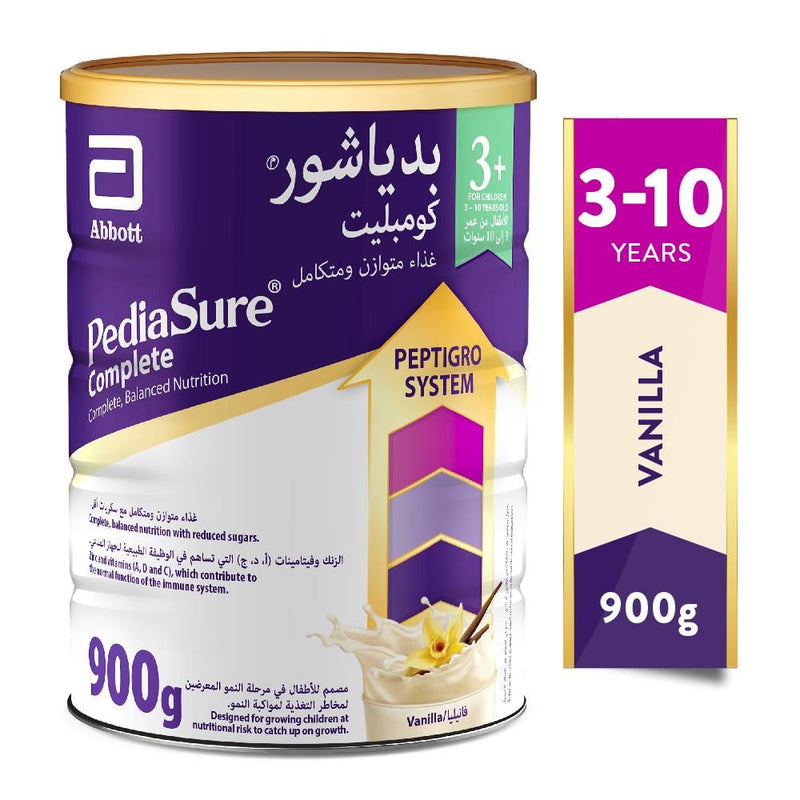 Child Nutritional Milk Vanilla Powder Growth Support Pediasure 900g