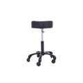 Salon System Circular Salon Chair DS-935 Black Hydraulic