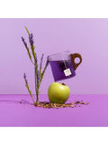 Lavender Herbal Tea Blend - Caffeine-Free Nighttime Infusion - Shaya - 20 Bags