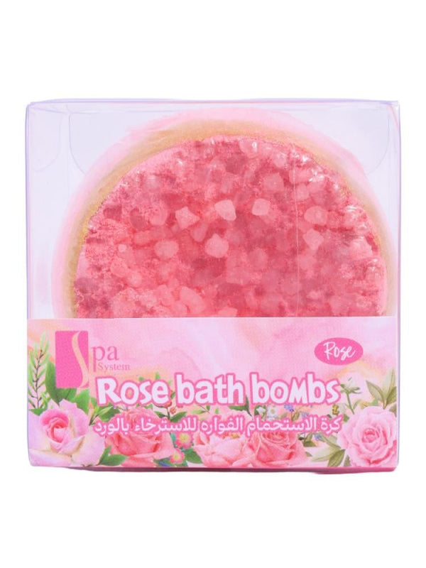 Spa System Relaxing Rose Bath Bomb 150g