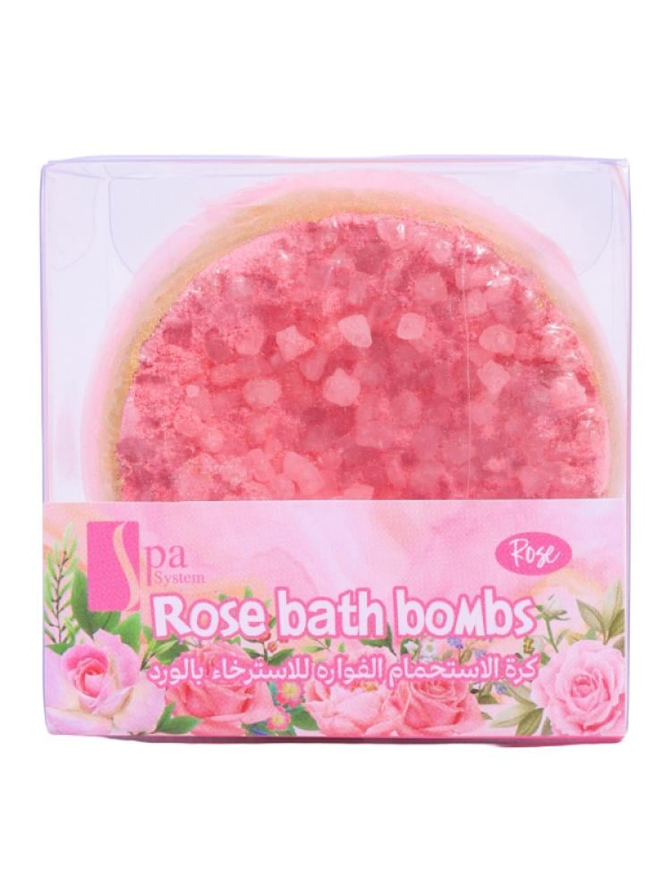 Spa System Relaxing Rose Bath Bomb 150g