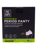 Pee Safe Disposable Panty Liners Medium/Large 4-Pack