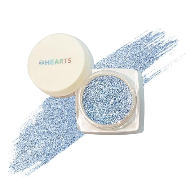 Glitter Loose Powder Shimmer Finish 08 HEARTS 10g