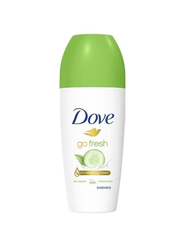 Dove Go Fresh Cucumber & Green Tea Antiperspirant Roll-On Deodorant 50ml