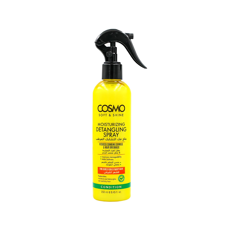 Cosmo Detangling Spray for Curly Hair Moisturizing Frizz Control 250g
