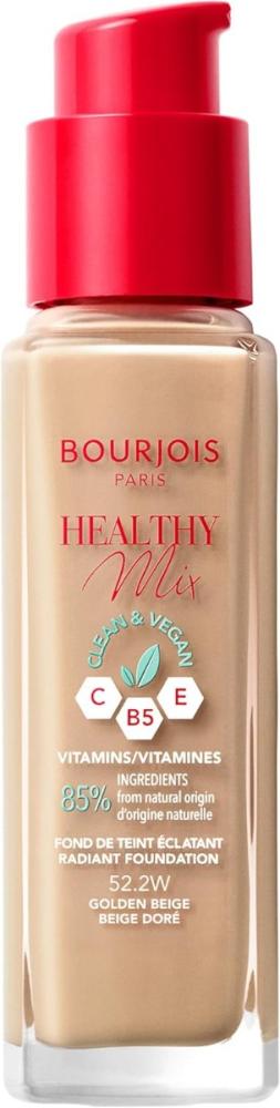 Hydrating Liquid Foundation - Golden Beige 52.2 - Bourjois - 30ml
