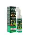 Cosmo Foaming Face Wash with Tea Tree Extract & Brush, 175 ml