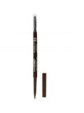 Jessica Top Brow Eyebrow Pencil with Brush, Coffee