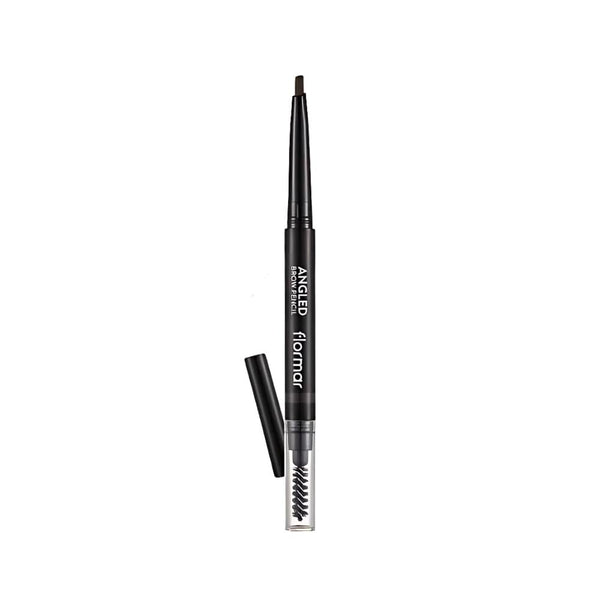 Flormar Eyebrow Pencil Angled Tip Dark Brown 04 Built-in Brush