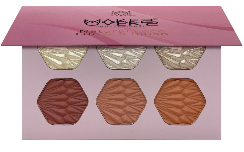 Face Palette Makeup Natural Glow and Blush Duo Make Over22 01