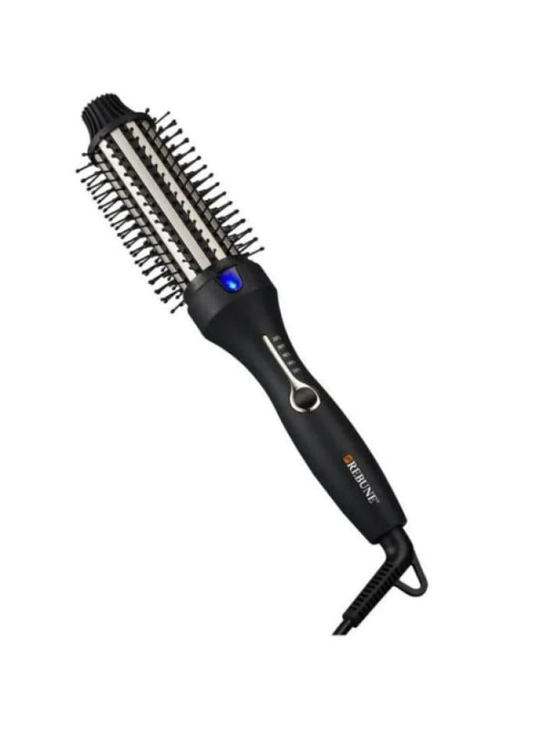 Rebune Thermal Hairbrush RE-2168 - 45W - 5 Temp Settings - Black