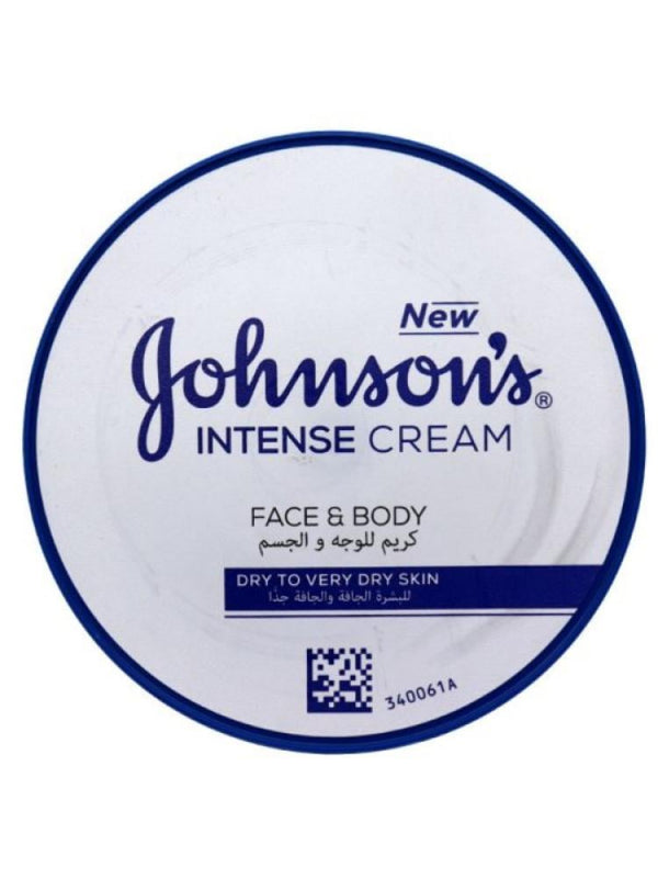 Johnson's Intensive Care Face & Body Cream - Vitamin E, 300ml