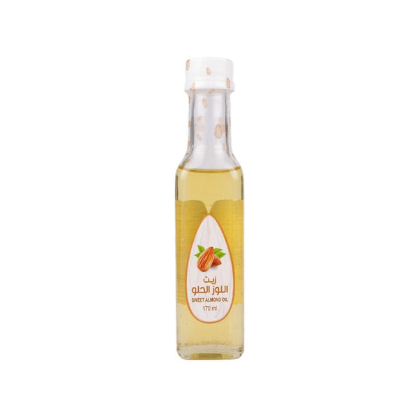 Sweet Almond Oil Moisturising Body and Hair Treatment Al Krishan 170ml