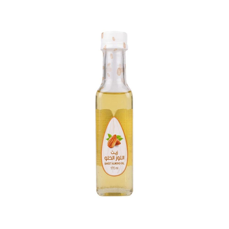 Sweet Almond Oil Moisturising Body and Hair Treatment Al Krishan 170ml