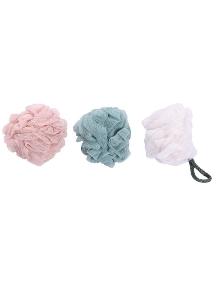 Salon System Bath Loofah - 3 Pieces, Assorted Colors