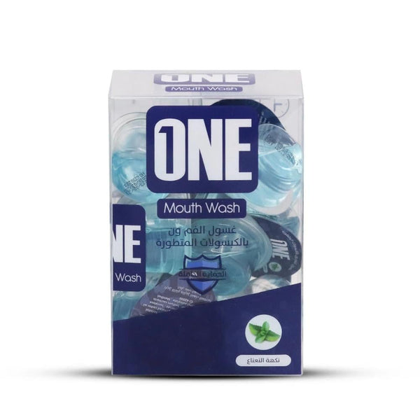 One Advanced Mouthwash Capsules Mint Flavor 20 Count Alcohol-Free