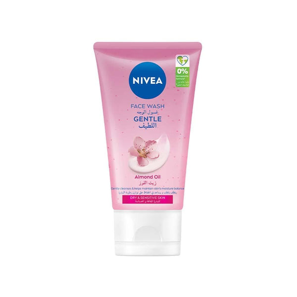 Face Wash for Dry and Sensitive Skin Gentle Almond Oil Nivea 150ml