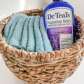 Dr. Teal's Soothe & Sleep Lavender Foaming Bubble Bath with Epsom Salt, 1000ml