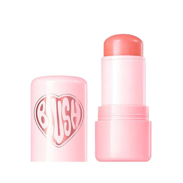 Pink Flash Blush Stick PK01 Grapefruit Heart Creamy Hydrating Formula