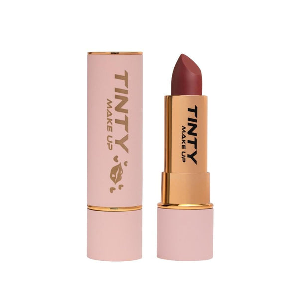 Tinty Creamy Glossy Lipstick, Hydrating Formula, 01, Smooth Finish