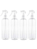 Empty Plastic Spray Bottles Set 4 x 1000ml