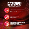 Cherry Spritz Axe Deodorant Spray 72H Protection For Men 150ml