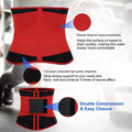 Adjustable Waist Support Belt for Posture and Midsection Shaping - Model 8760