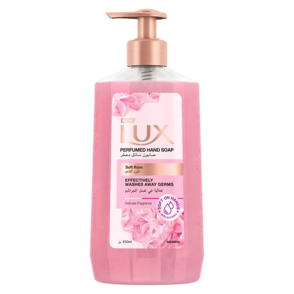 Buy Liquid Hand Wash Soft Rose & Almond Oil Gentle Cleansing Lux 250ml