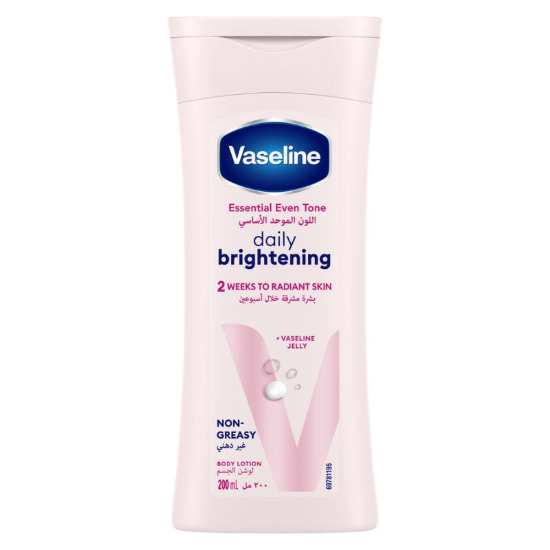 Vaseline Body Lotion Essential Even Tone Daily Brightening 200ml