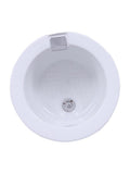 Salon System Pedicure Basin - White Round Design - 50cm