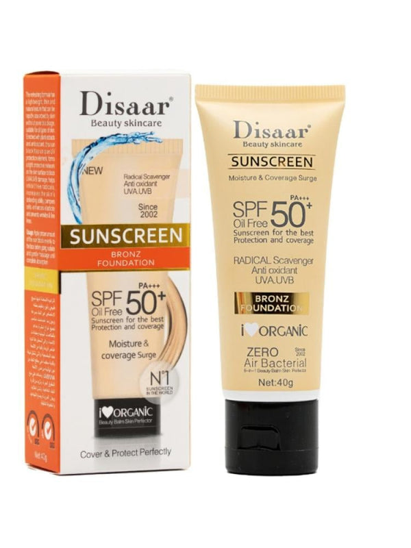 Disaar Sunscreen Foundation SPF 50+ 40g
