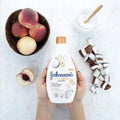 Johnson's Peach & Coconut Body Lotion, Deep Moisturizing, 400ml