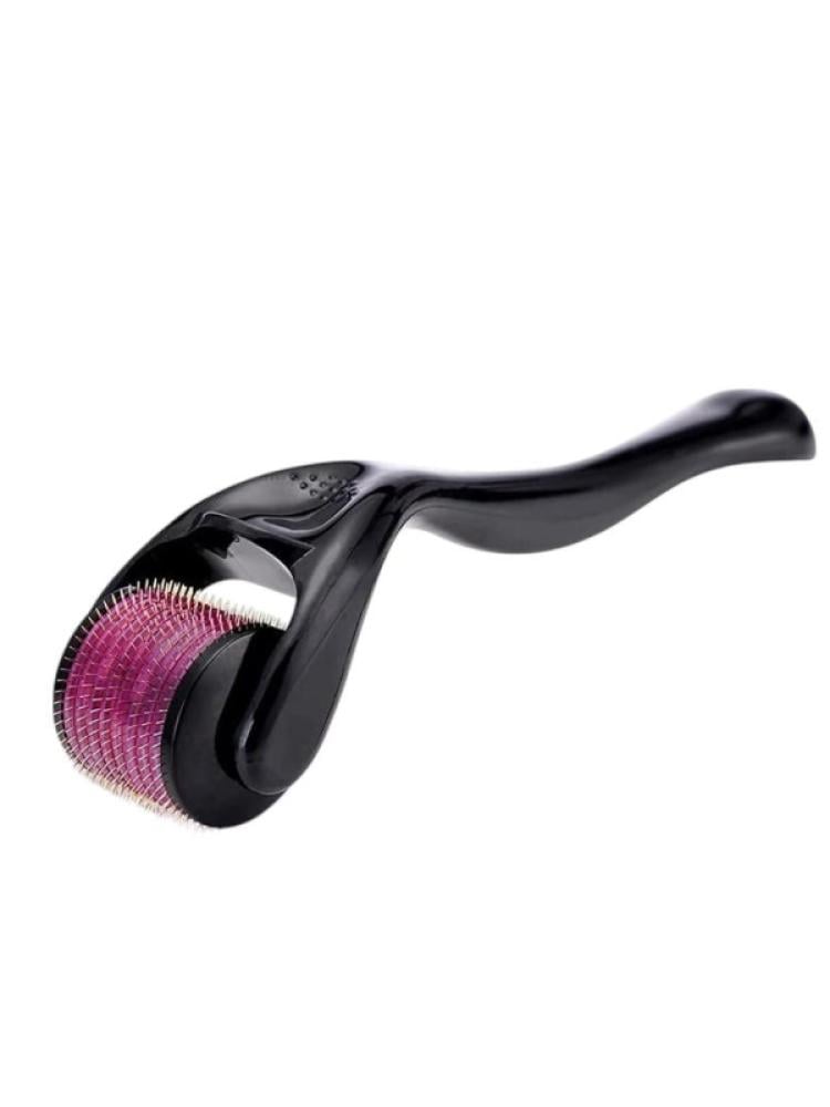 Exfoliating Derma Roller System with 540 Titanium Needles for Face and Body