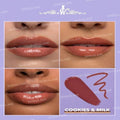 Sheglam Willy Wonka Cocoa Kiss Lipstick and Lip Liner Set Cocoa Color