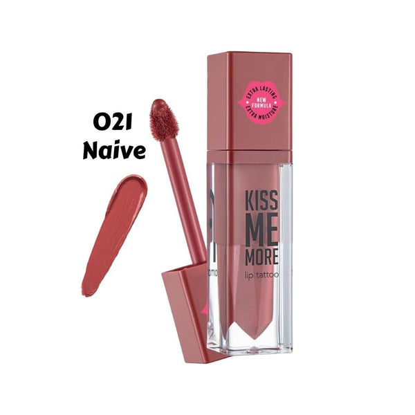 Flormar Kiss Me More Liquid Matte Lipstick 021 Navy, Long-Lasting