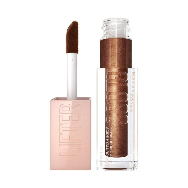 Maybelline Lifter Gloss Lip Gloss, Hyaluronic Acid, 010 Crystal