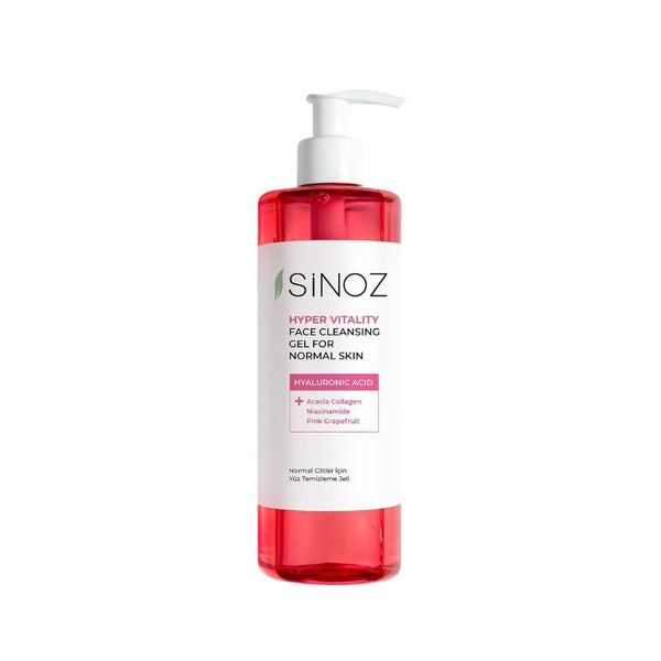 Sinoz Hyper Vitality Cleansing Gel, Hyaluronic Acid, Acacia Collagen, 400ml
