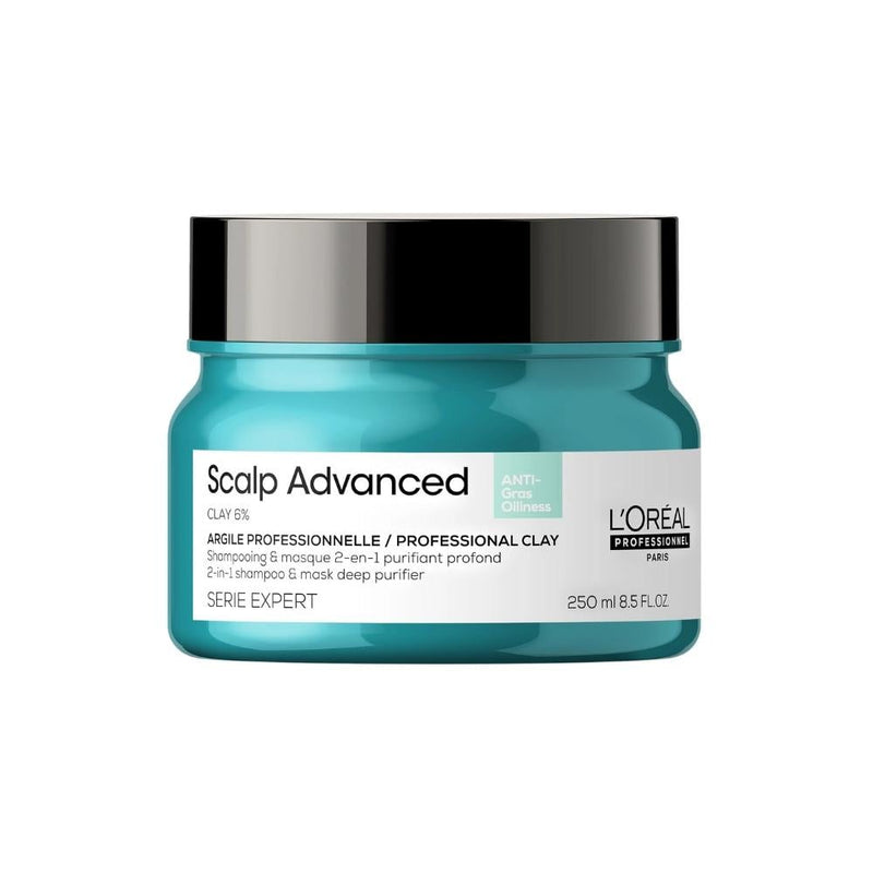 L'Oreal Professionnel Scalp Advanced 2-in-1 Deep Cleansing Treatment, 250ml