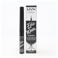NYX Epic Wear Waterproof Liquid Eyeliner, Matte Black, 3-Day Wear