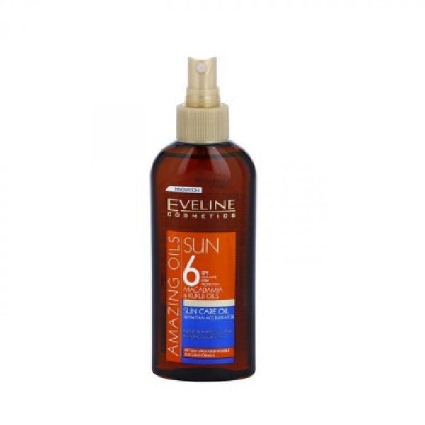 Eveline Sun Care Oil with Tan Accelerator SPF 6 150ml