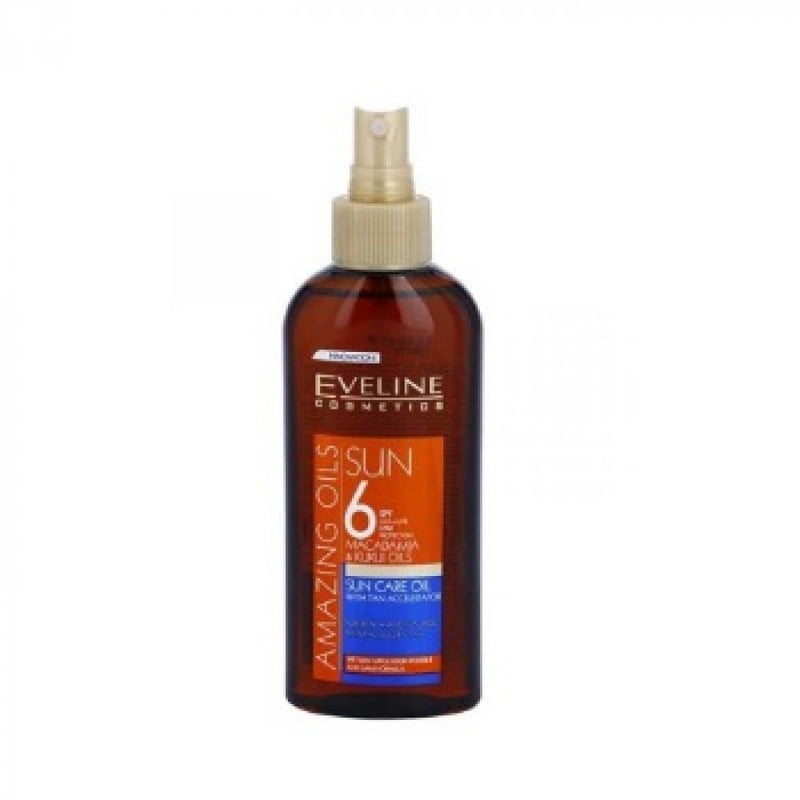 Eveline Sun Care Oil with Tan Accelerator SPF 6 150ml