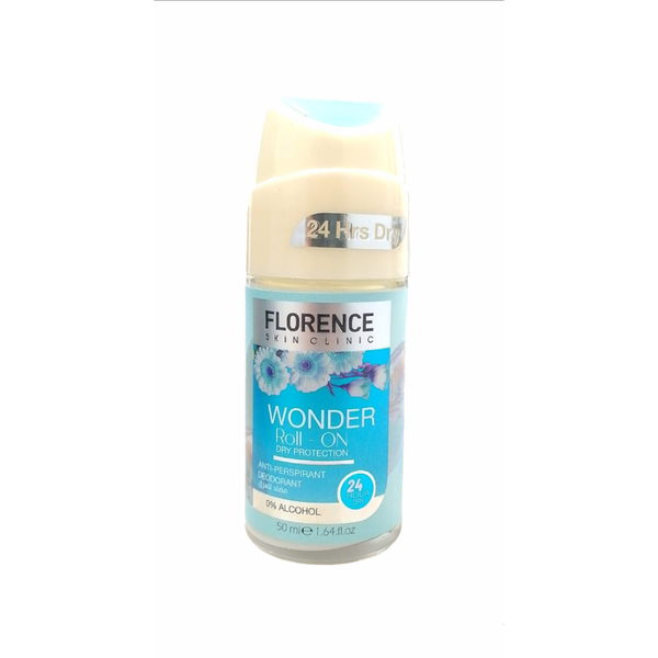 Florence Roll-On Deodorant Antiperspirant, Long-Lasting Protection, 50ml