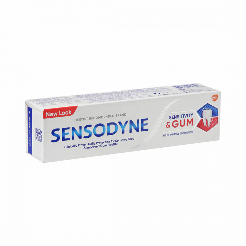 Sensodyne Sensitive & Gum Toothpaste for Sensitivity Relief, 75ml